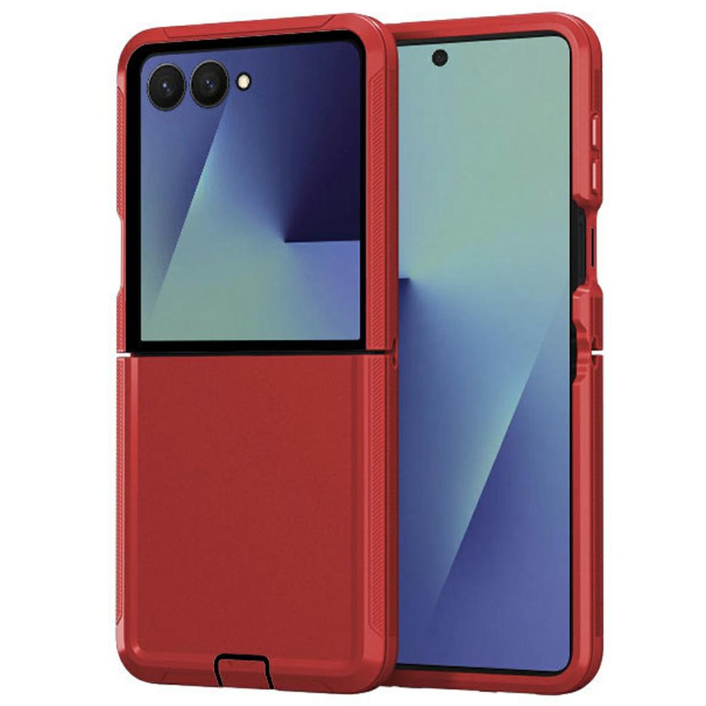 For Samsung Galaxy Z Flip7 5G Case Detachable PC + TPU Drop-Proof Back Cover