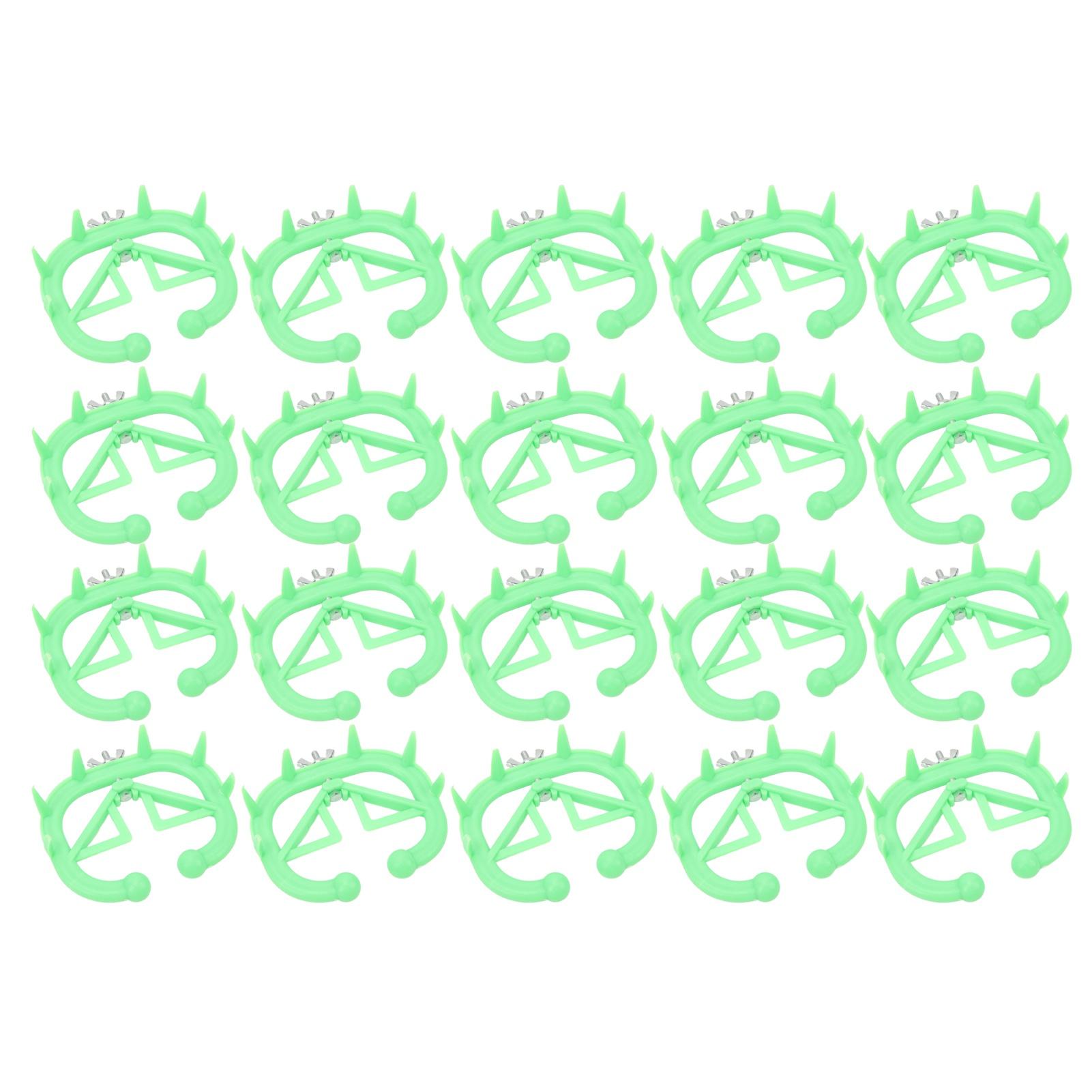 

20Pcs Calf Weaner Efficient Plastic Comfortable Calf Milk Sucking Preventer Cattle Nose Ring