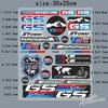 For GS Series R1200GS R1250GS F850GS Dakar Mummy Car Body Motorcycle Fuel Tank Stickers Decal Fairing Helmet Decor Accessory