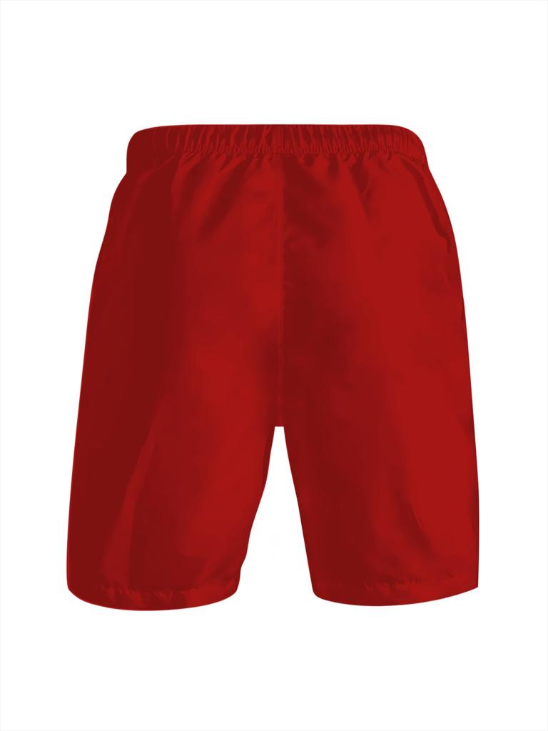Summer Beach Style 3D Printed Loose Plus Size Quick Drying Shorts