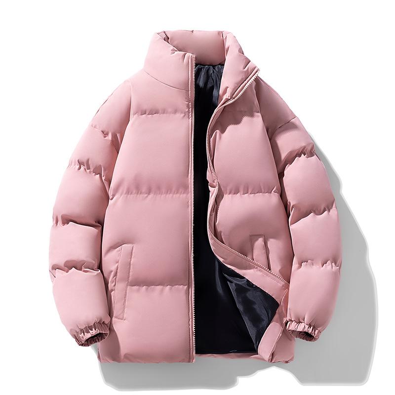 Winter Youth Padded Sports Padded Jacket Stand-up Collar Outdoor Padded Jacket Casual Loose Jacket Men