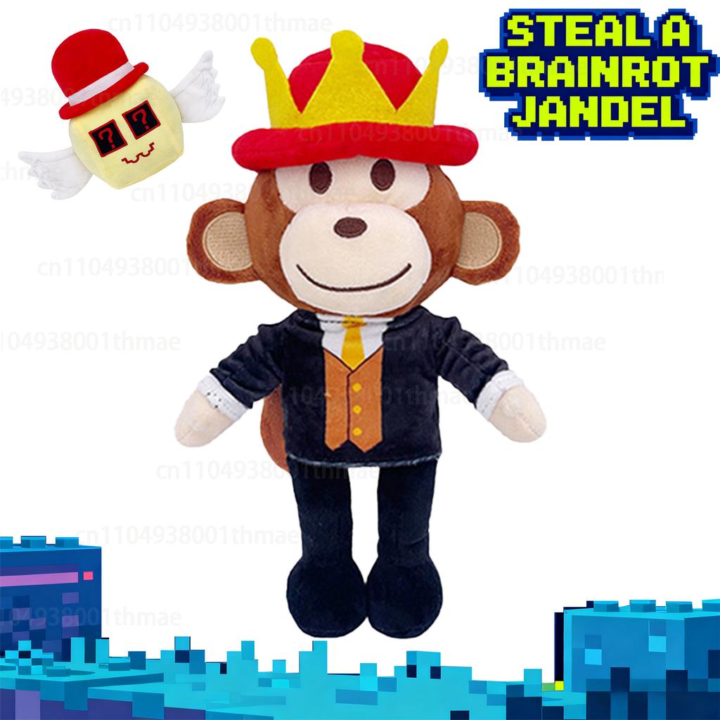 New Steal A Brainrot Cute Figurine No.9 House Plush Toy Game Peripherials Plushies 25Cm Stuffed Dolls Anime Toys Christmas Gifts