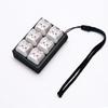 Pendentif Anti-Stress à 4/6 Touches Touche de Clavier Chat Porte-Clés Fidget Bouton pour le Doigt Passe-Temps Porte-Clés Apaisant Clés