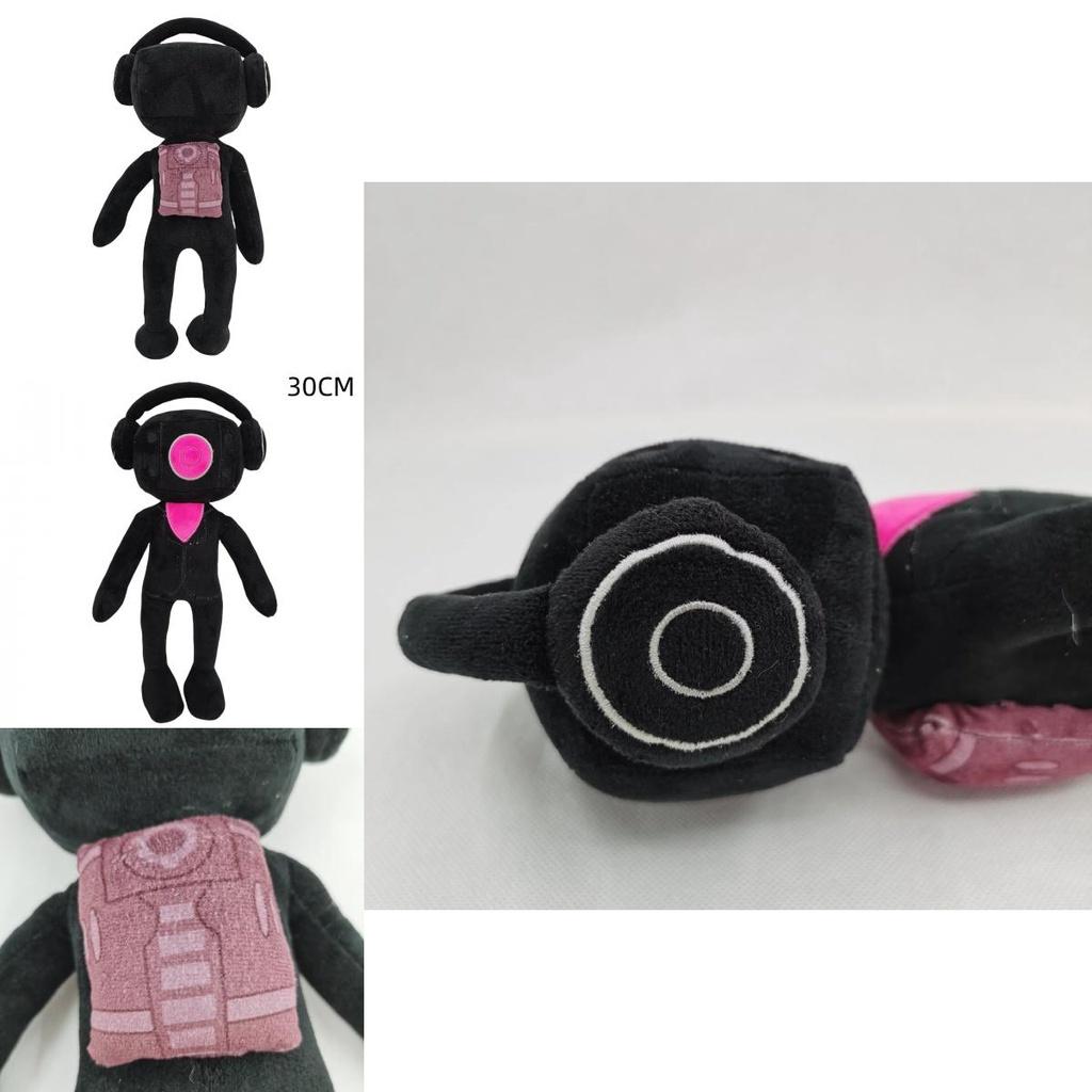 New Cross-border Toy Titan Tv Man Plush Doll With Toilet Man And Surveillance Man 30cm Height