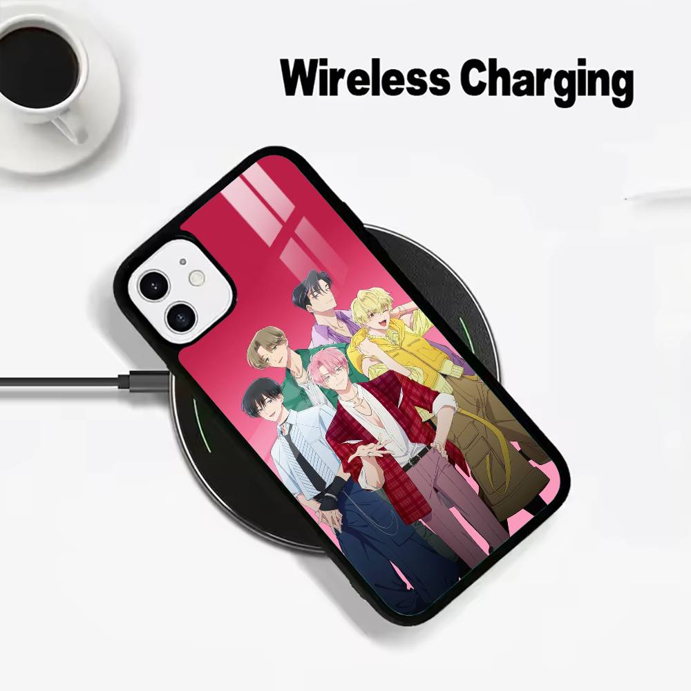 T-Tamon's-S Side Wireless charging phone case compatible with iPhone 17/16/15/14/13/12/11