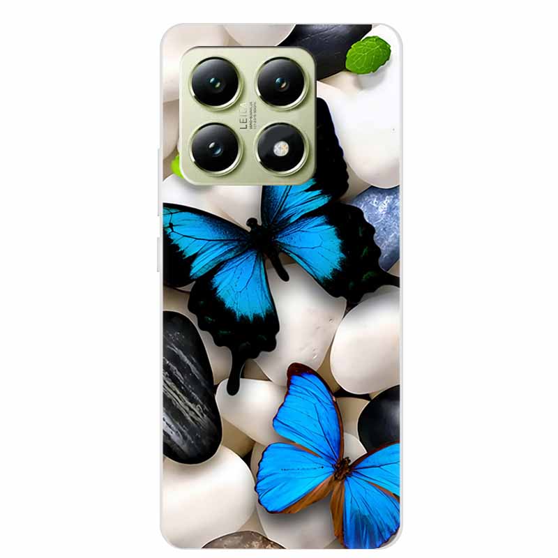 6.67" For Xiaomi 14T Pro 5G Phone Case Clear Silicone Soft TPU Back Cover Case For Xiaomi 14T Pro Case 14 T 14TPro Protective