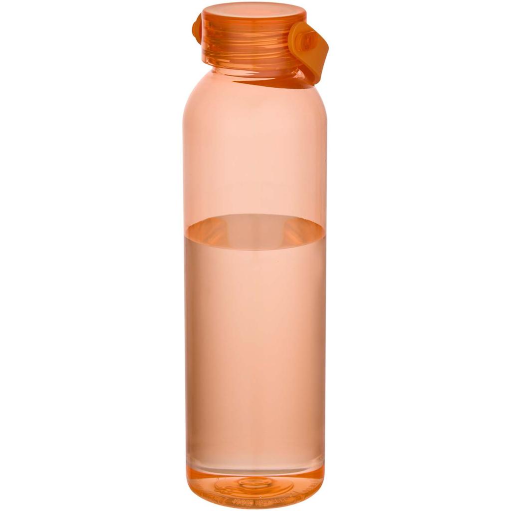 Bottle, 630 Ml Recycled Plastic with RCS Certification "Alti" Orange