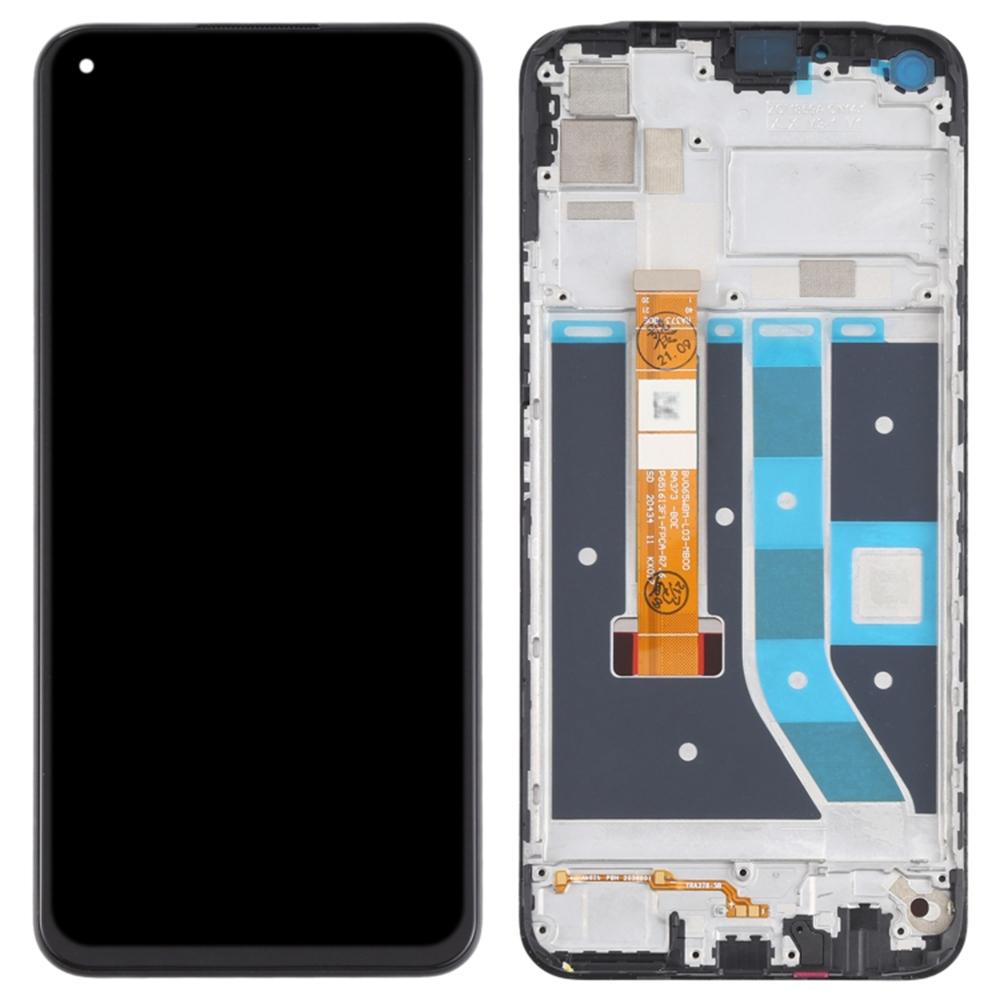 

For Realme 7i (Asia) RMX2103/C17 RMX2101 Grade C LCD Screen and Digitizer Assembly+Frame Replacement Part (without Logo) A