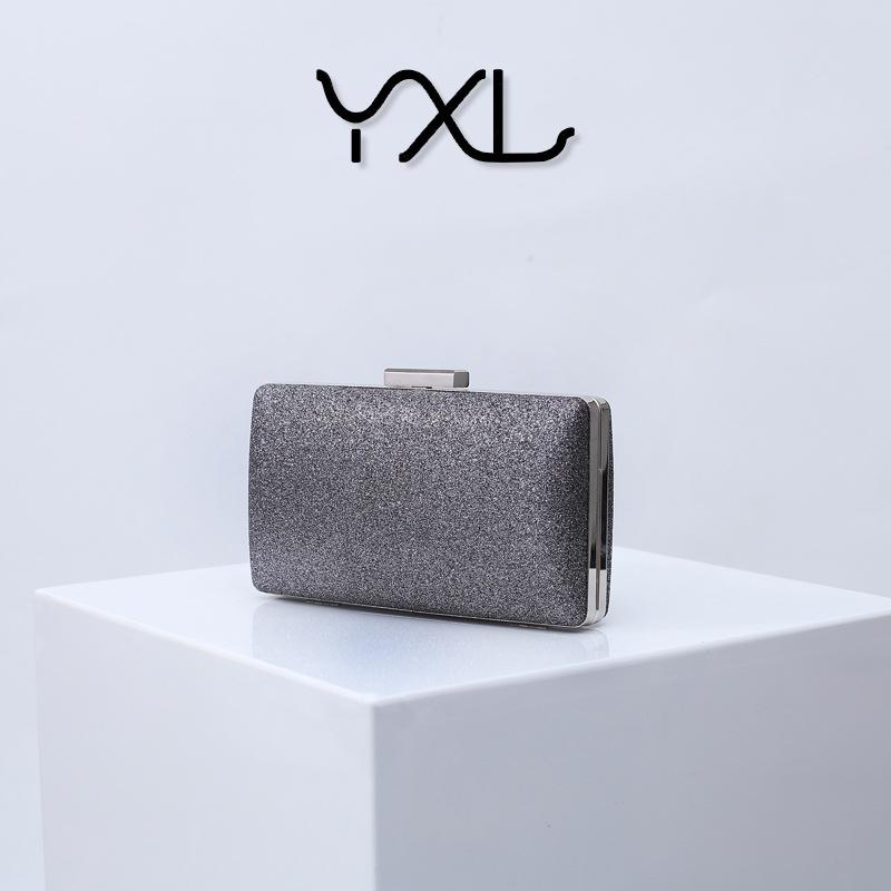 New dinner bag, high-end Gretel banquet clutch bag ins wind shoulder women's bag, evening bag.