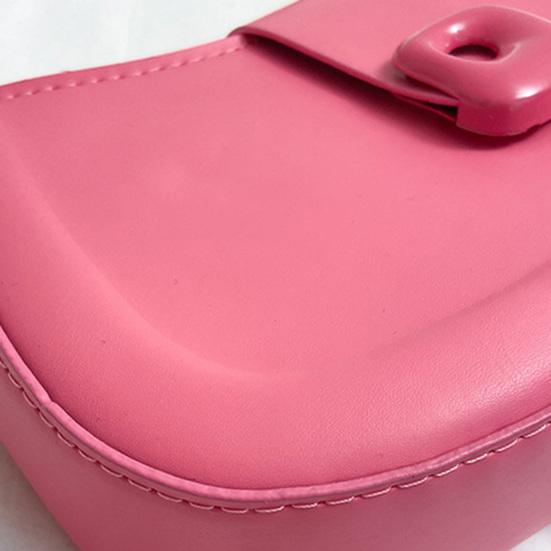 Solid Color Ladies Shoulder Bag Minimalistic Reliable Large Capacity Sling