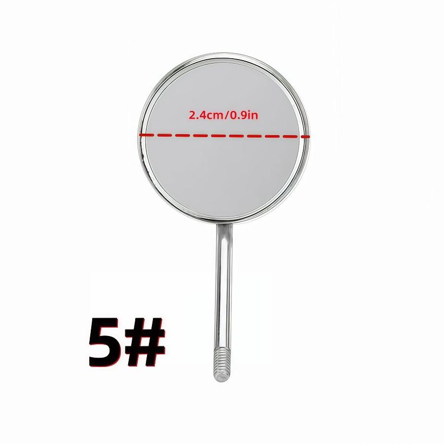 Sterilizable Dental Mouth Mirrors Stainless Steel Teeth Whitening Clean Oral Tools Dentist Supplies