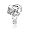 Fashion Cartoon Animal Cat Dog Bear Pig Duck Bead Charm Fits Charm Bracelets & Necklace Diy Jewelry for Women