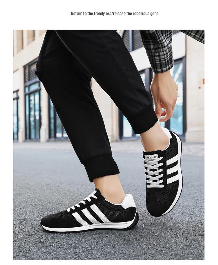 Pantofi noi de vară pentru bărbați, din plasă respirabilă, pentru alergare și casual - Ușori, confortabili și cu talpă moale, adidași Forrest Gump.