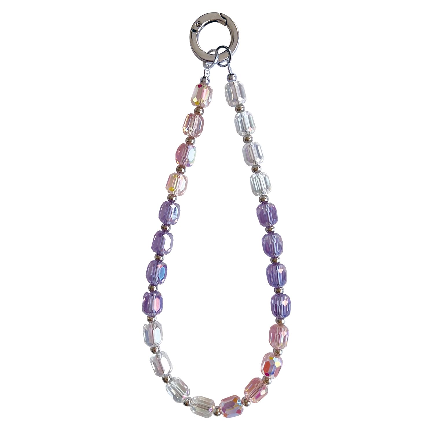

Hand Strap Glass Beads 2 Pink x Lavender
