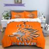 KNVB Pattern Bedding,Quilt Set Quilt Cover Pillowcase Home Birthday Gift(1 * duvet cover + 2 * pillowcase, without core)