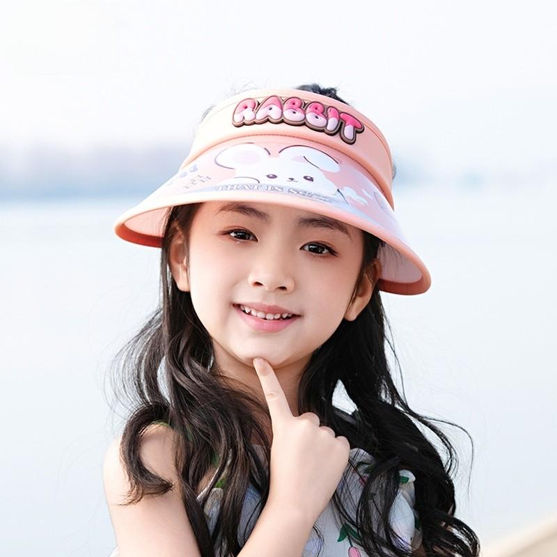 Sommer-Sonnenhut für Kinder mit breiter Krempe und atmungsaktivem PC-Gewebe für das Spielen von Kindern