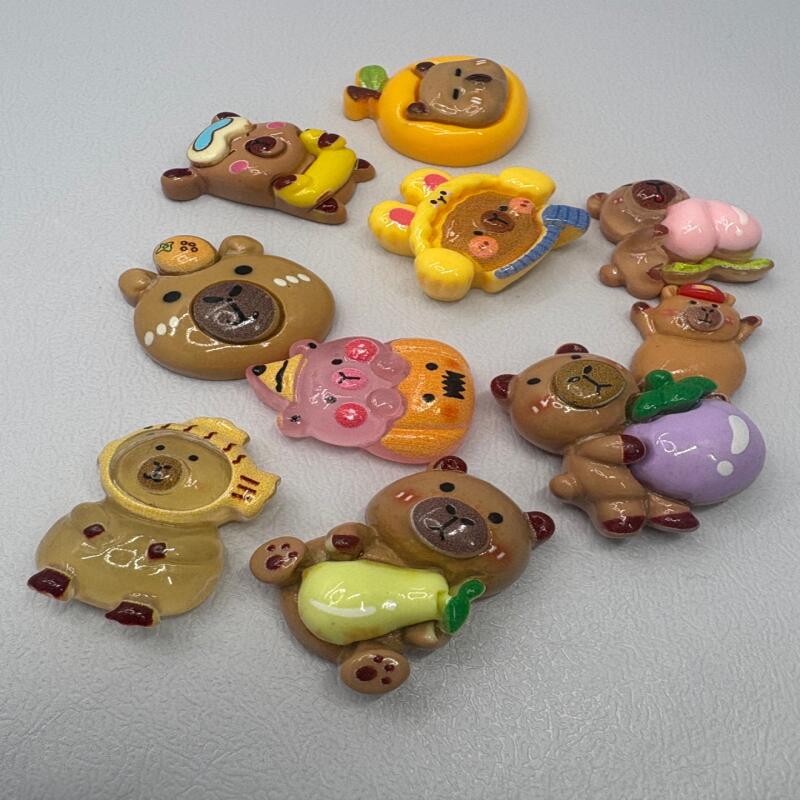 Zufällige Capybara Figur Gacha Beutel Schlüsselanhänger Gaku Tascheku