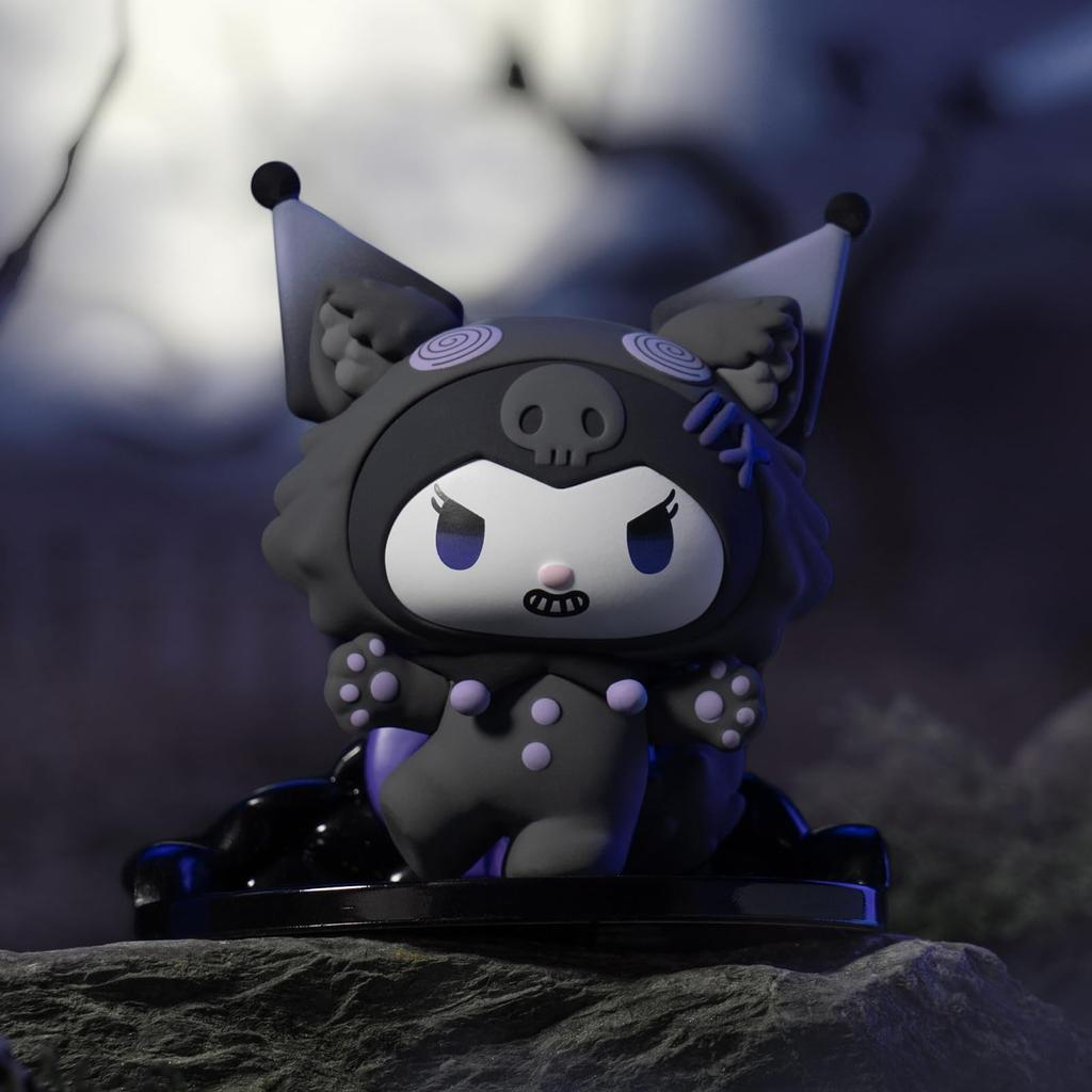 TOP TOY Sanrio Kuromi Werewolf Game Series Gachapon Blind Box Figure Soft Vinyl PVC Premium Toy Birthday Gift Kuromi Character Collector [1 Piece]