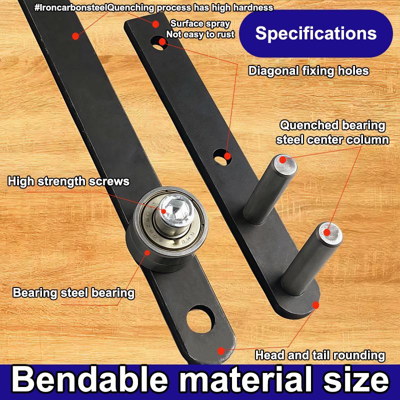 Manuelle Biegezange Mini-Rohrbieger Handbieger Biegewerkzeug zum Biegen von Stahlstäben von 1 mm bis 6 mm, Aluminium-Kupferstangen von 10 mm