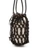 Athe Vanessabruno Ivory Weaving Net Mini Bag Aaba6E865Iv