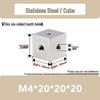 Aluminum Alloy Hex Nut Acrylic Connector Cap