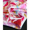 Elegant Printed Silk Like Square Scarf For Women Daily Use