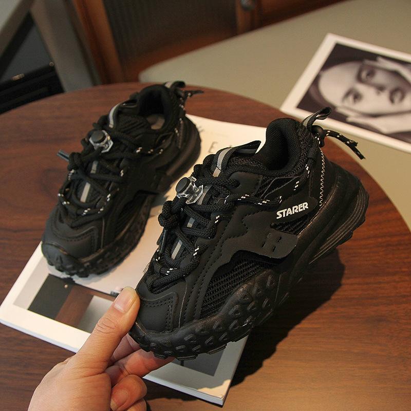 The Bottom of the New Durian Boys' Children's Sports Shoes Running Shoes Women's Forrest Gump Shoes Spring and Autumn Children's 2025 Dad Shoes Breath