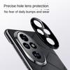 Plain Leather + Camera Lens Protection Case For Honor 200 Pro Honor200 Honor 300 Pro Hard Slim Good Texture Cover