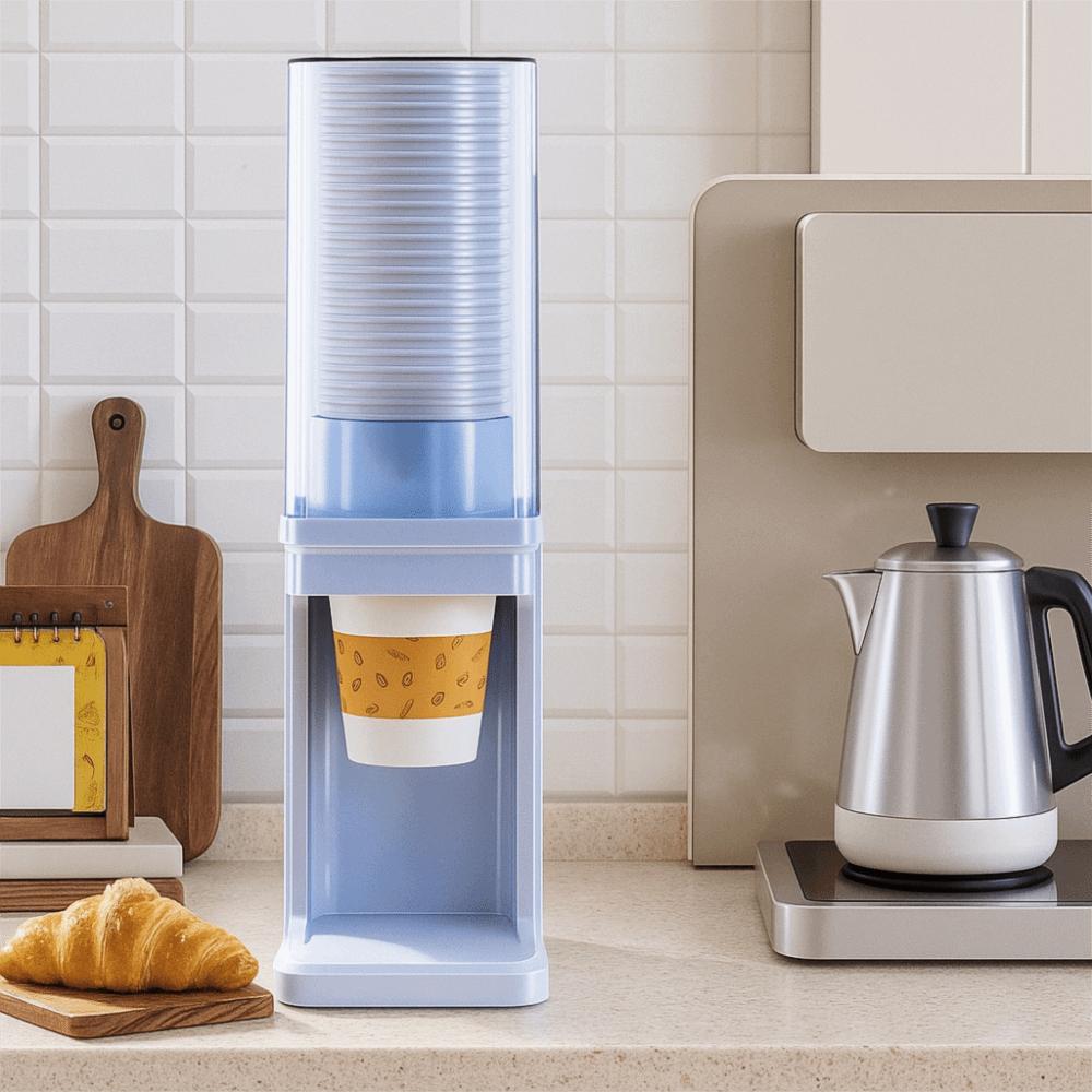 Wall-mounted Disposable Cup Storage Rack Paper Cup Dispenser  Water Cooler Area