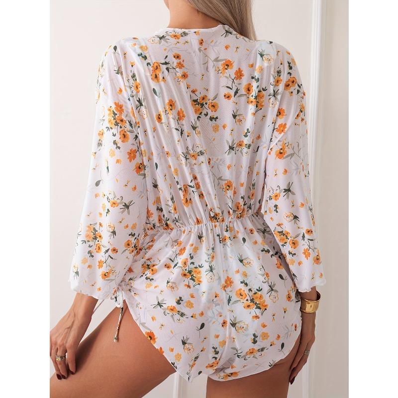 Nuova Moda Sexy Europea e Americana Donna Bordo a Fungo Bikini Blusa Parasole Costume da Bagno Tre Pezzi