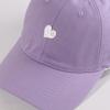Heart-Print Women's Baseball Cap Versatile Soft-Top Design with Wide Brim To Flatter Your Face—Perfect for Couples and Sun Protection