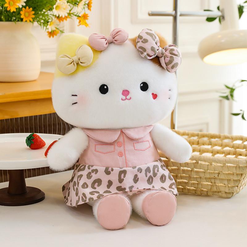Hello Kitty Plush Toy With Soft Short Pile Fabric For Kids And Adults