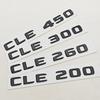 3D ABS Car Letters Logo CLE200 CLE260 CLE300 Badge Rear Trunk Emblem Decals For Mercedes Benz C238 A238 Car Sticker Accessories QQ74
