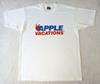 Vintage Apple Vacations T-Shirt L Einzelnaht 90er Jahre Groß Hergestellt in den USA NEU