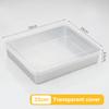 6 Sizes Stainless Steel Cheesecake Pan Baking Mould Tiramisu Muffin Pan Rectangle Cake Pan For Birthday Cakes Bread Chiffon