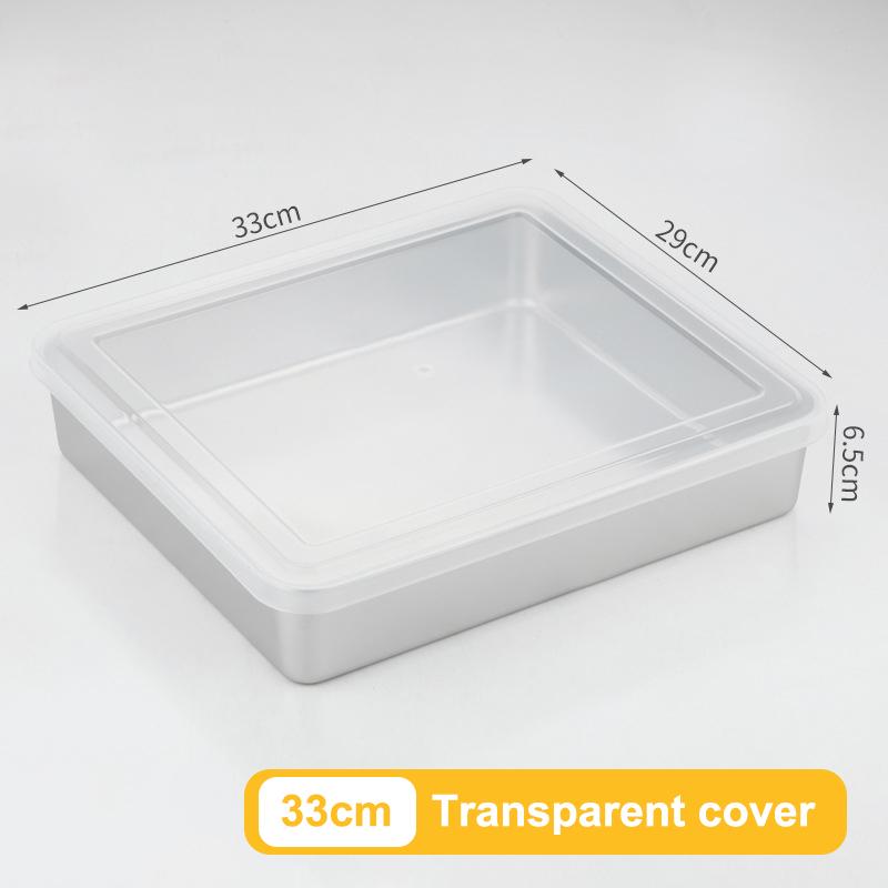 6 Sizes Stainless Steel Cheesecake Pan Baking Mould Tiramisu Muffin Pan Rectangle Cake Pan For Birthday Cakes Bread Chiffon