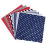 8pcs Quilting Cloth Soft Breathable Skin Friendly Cotton Sewing Fabric for   Craft Clothes 50x50cm