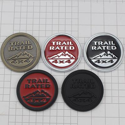 Jeep Off-road Compass Wrangler 4X4 Montagna Nevada Emblema Metallico Adesivo