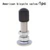 1Pc Hexagonal Bicycle Valve - Durable Outdoor Bike Valve Nozzle