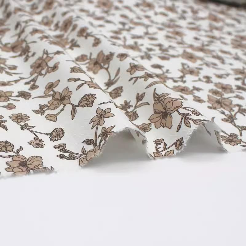 145cm X 50cm New Floral Cute Twill Cotton Fabric Children's Clothing Apparel Fabric Handmade Diy Cloth Tela Algodon Por Metro