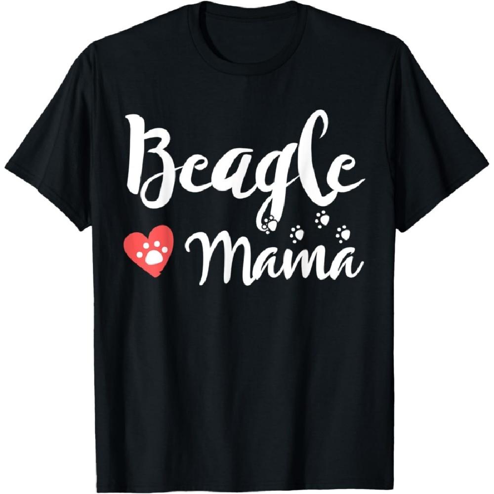 

Beagle Mama Beagle Mom Dog Lover Heart T-Shirt S