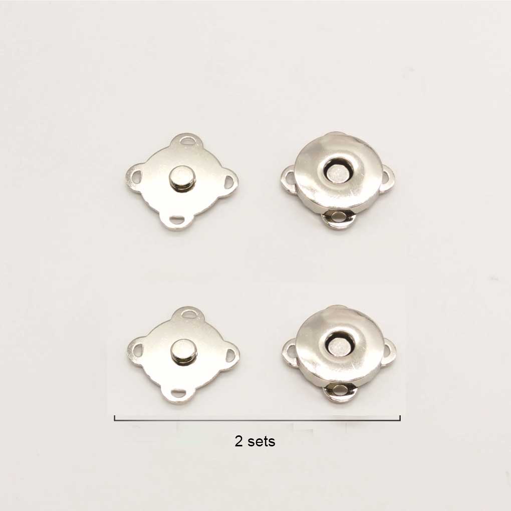 10 Pieces Snap Buckle Sewing Quilting Clasp Leathercraft Clothing Decorative Button Metal DIY Accessory 18.5MM