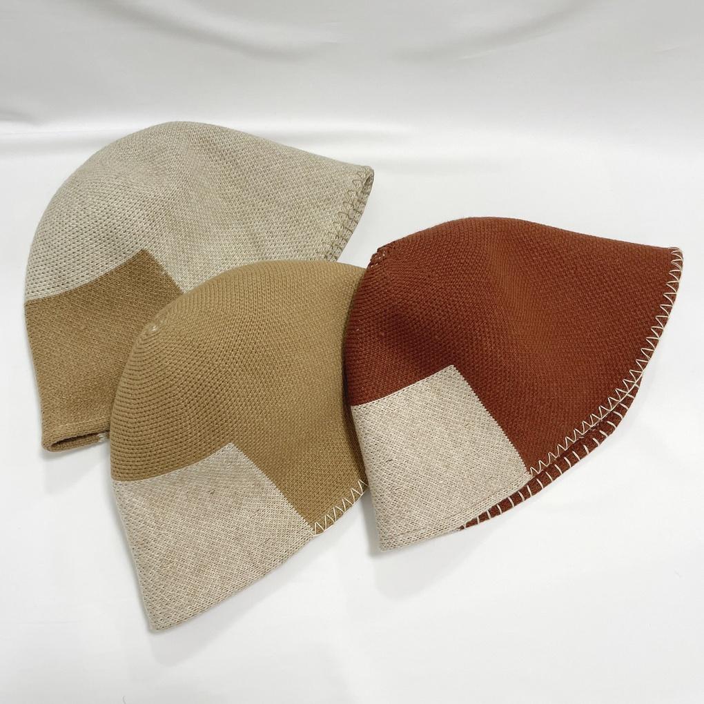 Women's Color Block Wire Bucket Hat