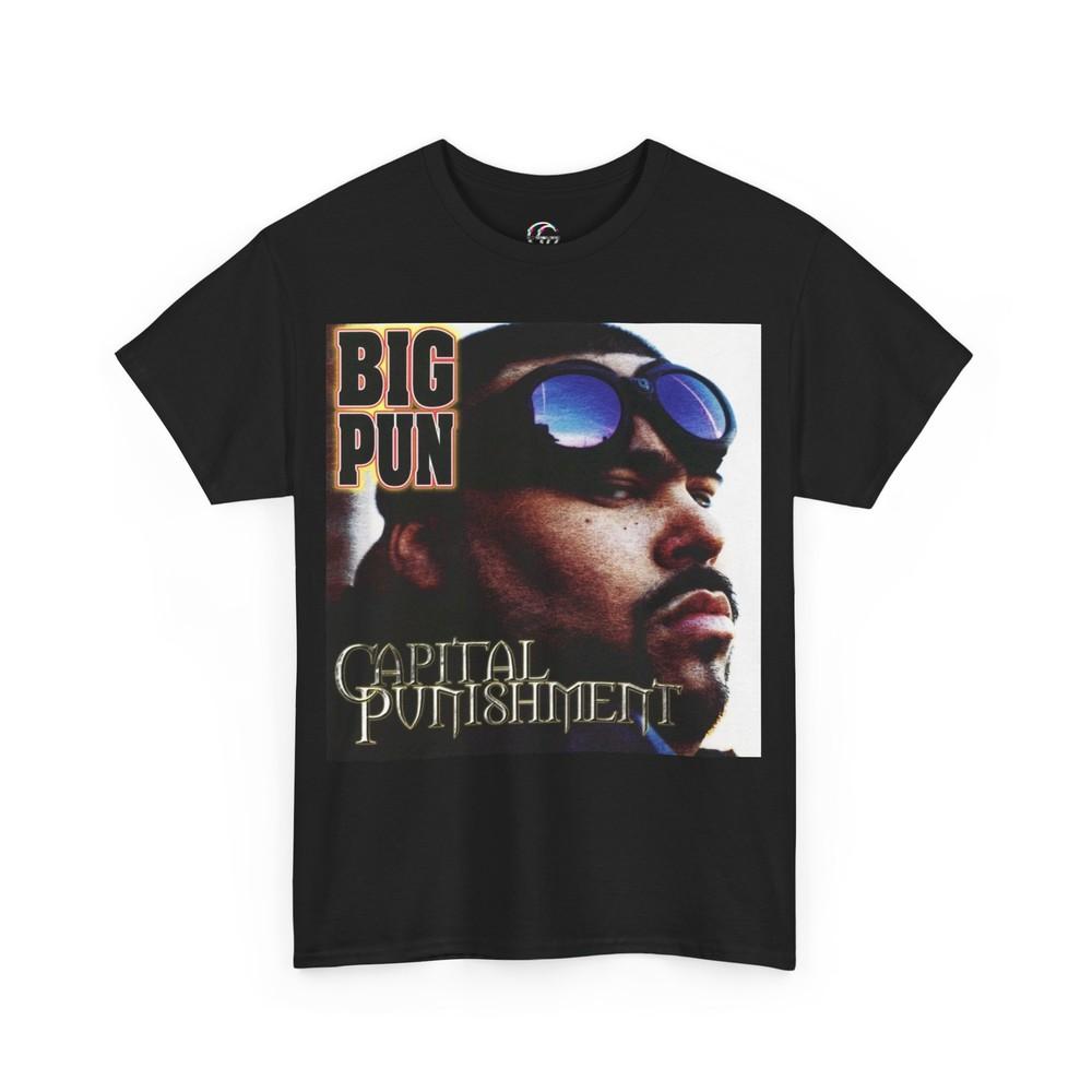 

Big Pun Capital Punishment T-Shirt Hip Hop Tee Big Pun Album Cover Shirt Unisex T-Shirt XXXXL