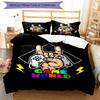 3pcs Game Controller Bedding Set Duvet Cover Closure Includes 1 Duvet Cover & 2 Pillowcases, Soft and Comfortable for All Seasons.