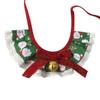 Pet Supplies Adjustment Party Gift Lace Drawstring Christmas Dog Bows Dog Saliva Towel Pet Bib