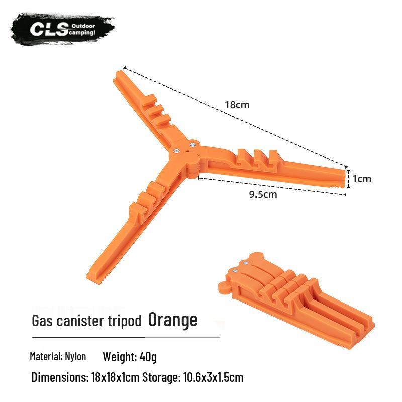 CLS Foldable Gas Can Holder: Portable Universal Tripod for Camping and Mountaineering