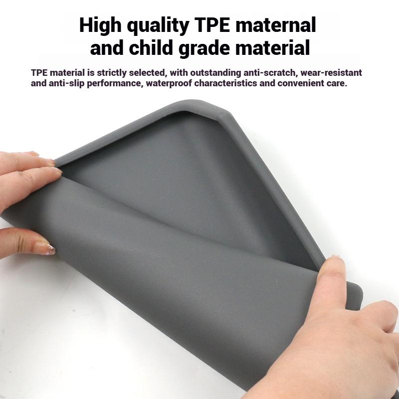 TPE Armrest Box Protective Cover For Tesla Model 3 Highland 2024 Model Y Juniper 2025-Up Center Console Arm Rest Lid Accessories