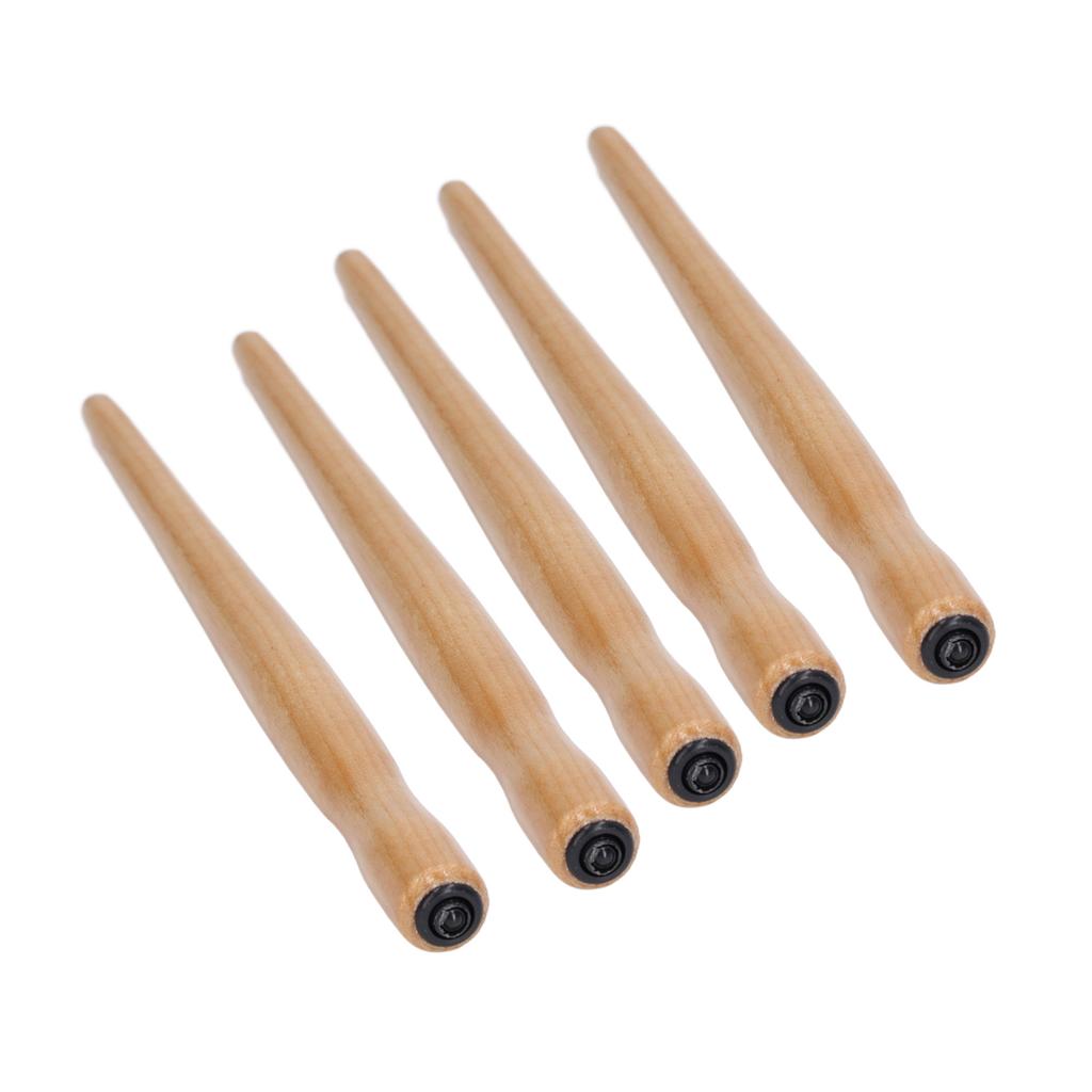 5Pcs Dip Pen Nib Holder Premium Sandalwood Nontoxic Comfortable Hold Sturdy Durable Comic Pen Nib Holder