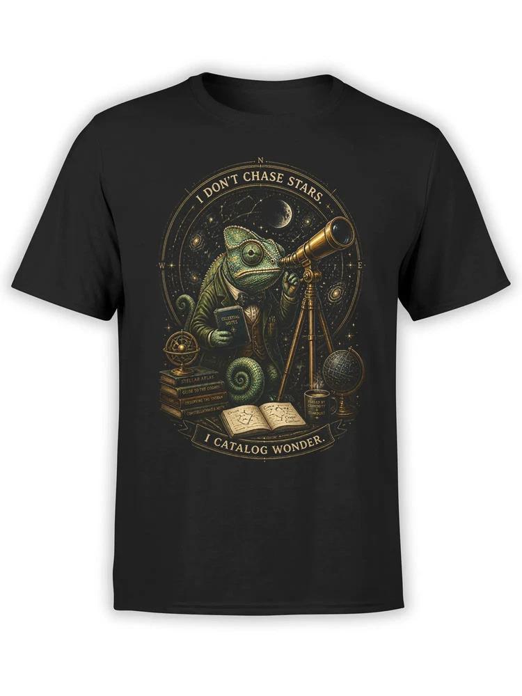 Catalog Wonder Chameleon Astronomer TShirt Unisex S